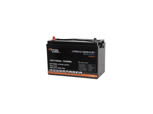 150Ah BATTERIES LITHIUM LTPRO-HD-P-BT LIFEPO4 ENERGIE MOBILE
