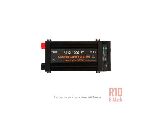 CONVERTISSEUR SINUSOÏDAL PS12-1000-RT ENERGIE MOBILE