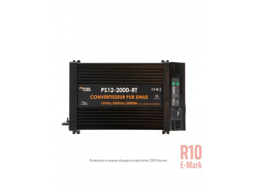 CONVERTISSEUR SINUSOÏDAL PS12-2000-RT ENERGIE MOBILE