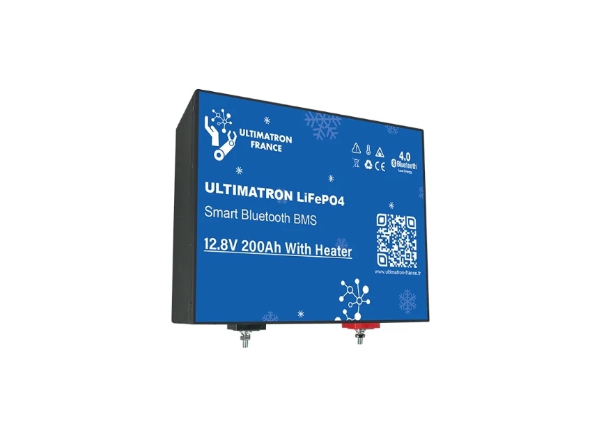 Batterie Lithium Ultimatron Sous Siège 200Ah Smart BMS Avec Bluetooth Chauffage