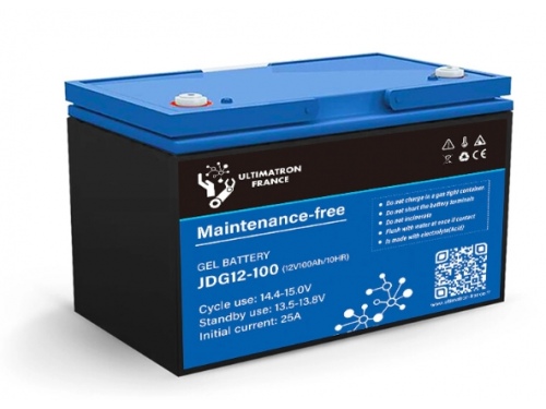Batterie 100Ah 12V GEL Décharge Lente – ULTIMATRON