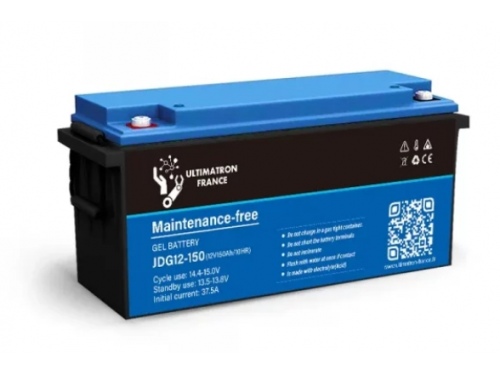 Batterie 150Ah 12V GEL Décharge Lente – ULTIMATRON