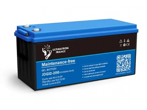 Batterie 200 Ah 12V GEL Décharge Lente – ULTIMATRON