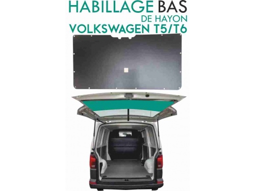 Habillage de hayon Volkswagen Transporter T5/T6 Black