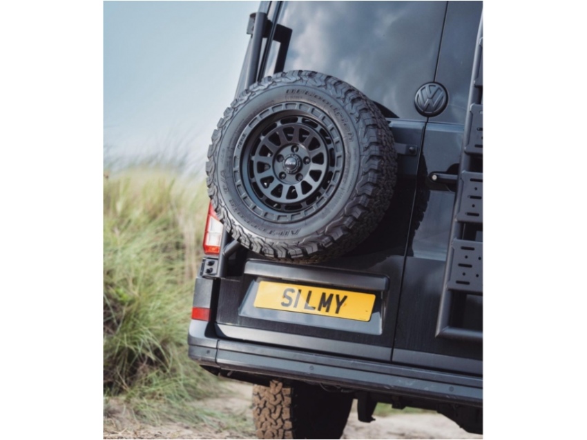 Porte-roue Crafter (2018+) et MAN GTE Dutch Van parts