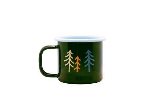 Tasse émaillée Forêt pour enfants