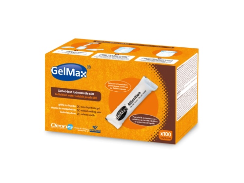 Sachet super-absorbant hydrosoluble Gelmax - bo&icirc;te de 100