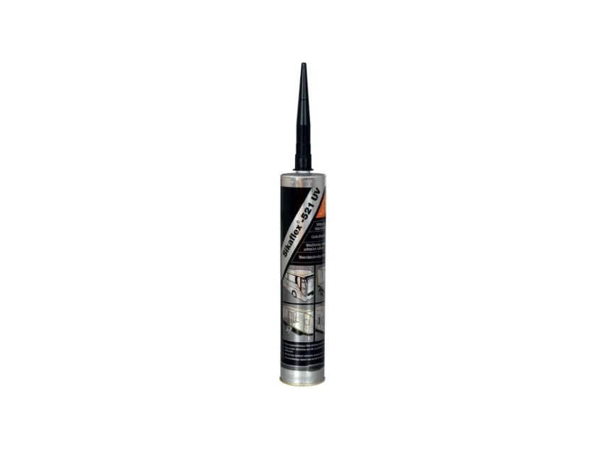 Mastic-colle Sikaflex 521 UV - Noir