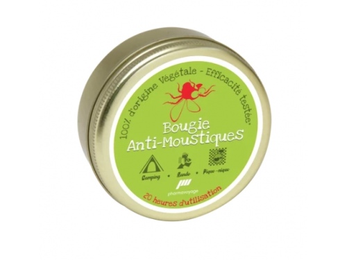 Bougie anti-moustiques - PHARMAVOYAGE