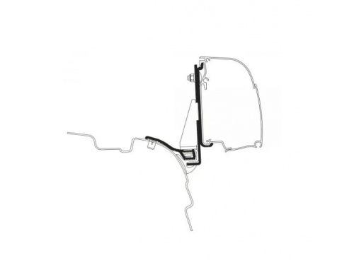 Adaptateur TO 4200 VW T5/T6 Minivan Multi Rail LWB - Conduite &agrave; gauche