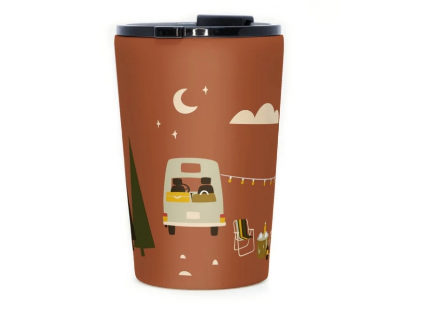 Tasse à café pour emporter Camping Adventure