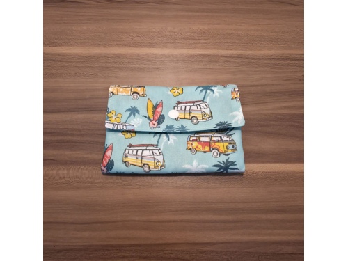 Pochettes &agrave; savon gant de toilette 3 en 1 Van Bleu