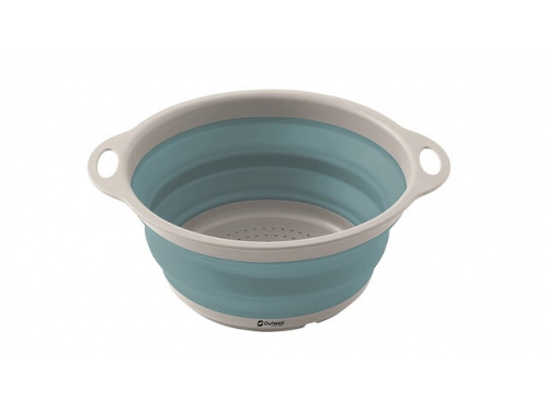Bol et passoire en silicone pliable