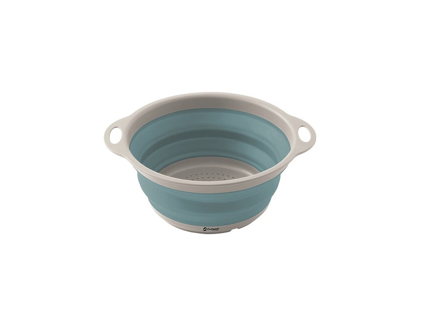 Bol et passoire en silicone pliable