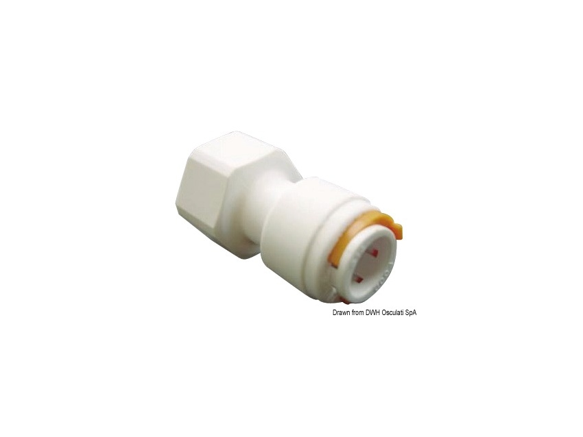 Raccord femelle/femelle de 1/2"