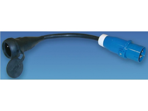Adaptateur m&acirc;le CEE 17/femelle Standard 60 cm
