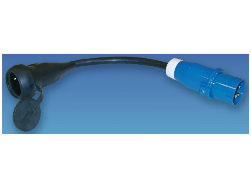 Adaptateur mâle CEE 17/femelle Standard 60 cm