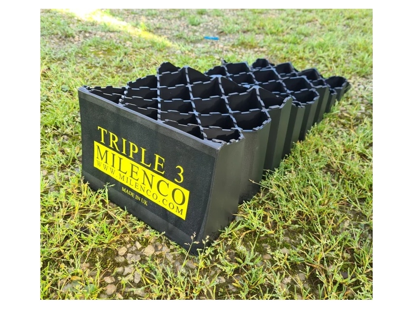 Cales de roues Triple Milenco - Lot de 2