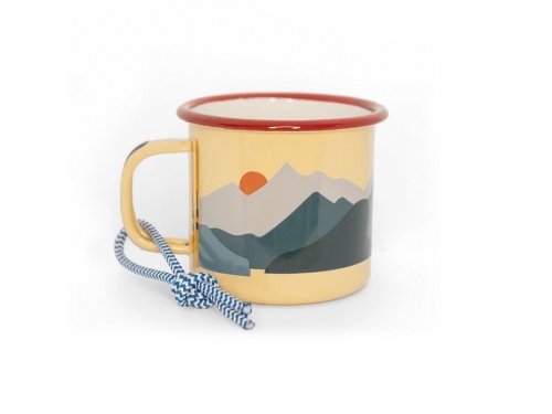 Tasse émaillée Montagne