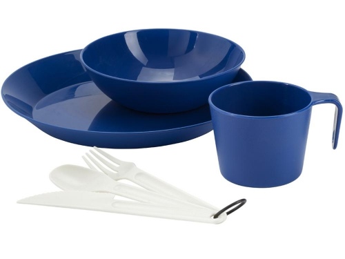 Set de vaisselle Cuneo en mélamine 16 pièces pour 4 personnes