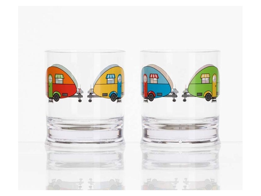 Lot de 2 verres colorés pour enfants