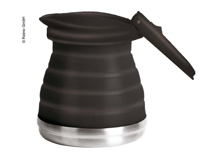 Bouilloire pliable en silicone noire 800 ml