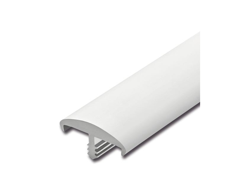 10m - 25mm - U - blanc - Bande de Chant en U pour Meubles en PVC