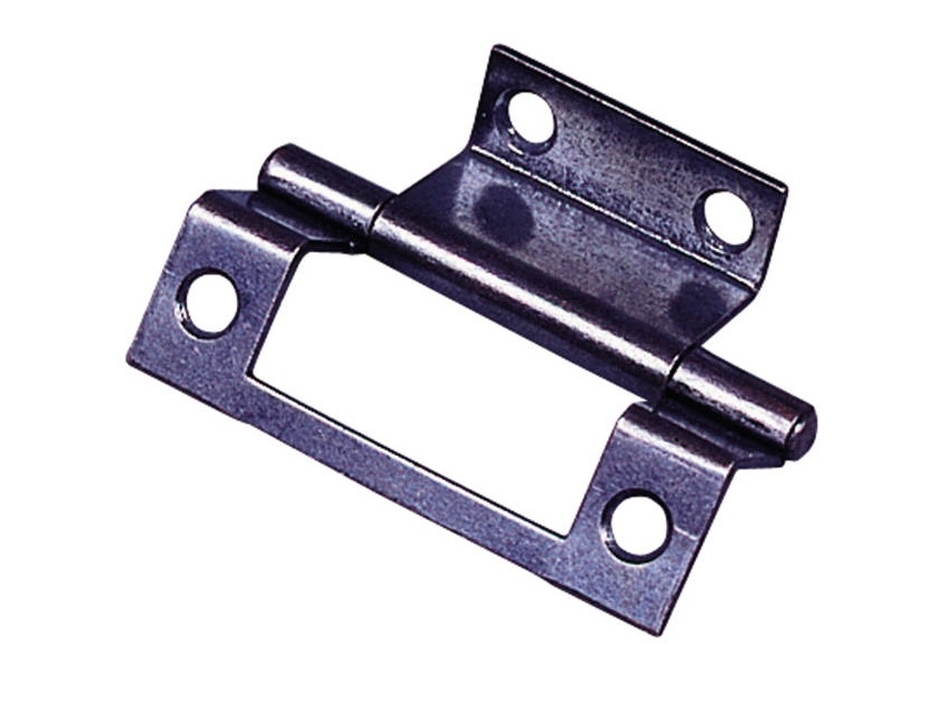4 charnière spéciales pour portes brun 50mm