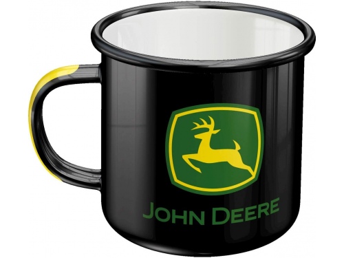 Tasse en émail. Nostalgic-Art.  John Deer