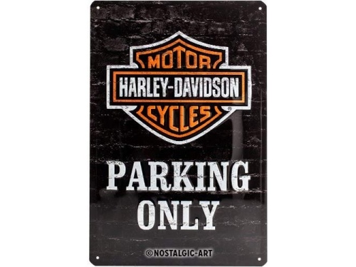 Plaque émaillé 20X30cm. Collection Harley-Davidson.