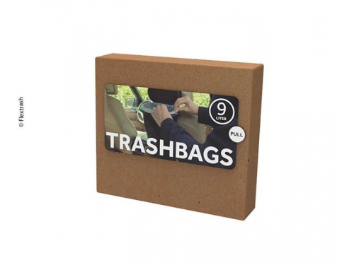 Sacs biodegradables pour poubelle "Flextrash" 9 Litres