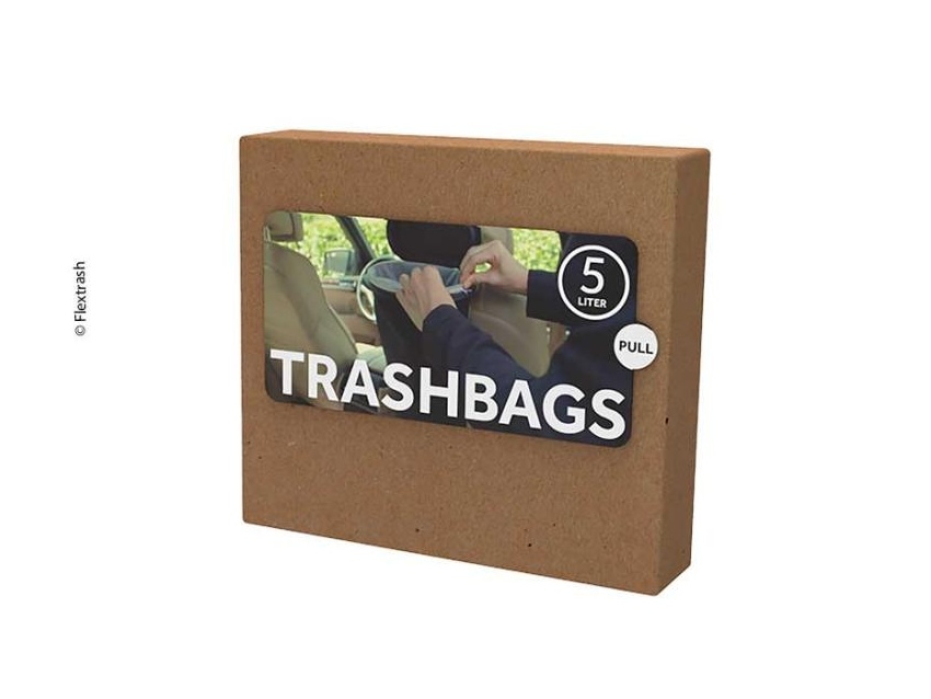 Sacs biodegradables pour poubelle "Flextrash" 5 Litres
