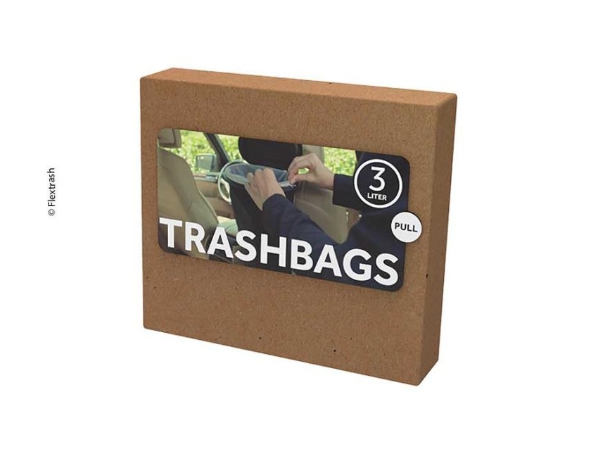 Sacs biodegradables pour poubelle "Flextrash" 3 Litres