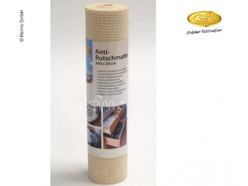 Tapis anti-dérapant beige