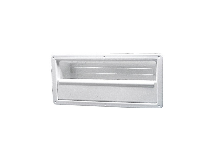 Poche latérale ABS blanc 540 x 244 x 120 mm