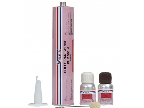 Kit collage VBSA POUR pare-brise, vitre, lanterneau, panneau solaire
