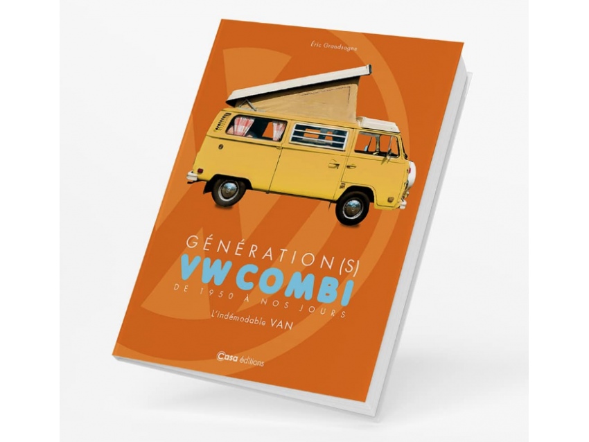 Toute l’histoire des vans Volkswagen dans un beau livre : “Générations(s) VW Combi”