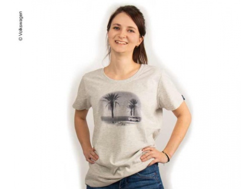 Tee shirt Femme gris VW