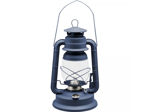 Lampe tempête transportable bleu