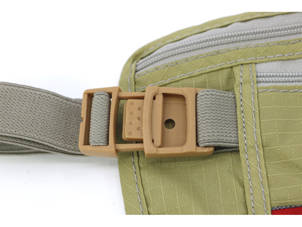 Pochette Ceinture De Voyage Sécurisée - Cache-argent Élastique Réglable Sous Les Vêtements - Anti-vol
