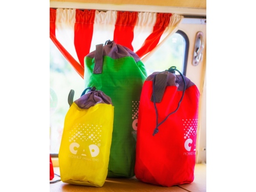 Lot de 3 sacs de rangement souples