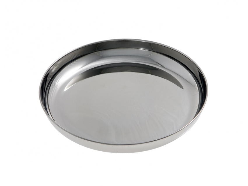 Assiette Inox creuse Ø 19 cm