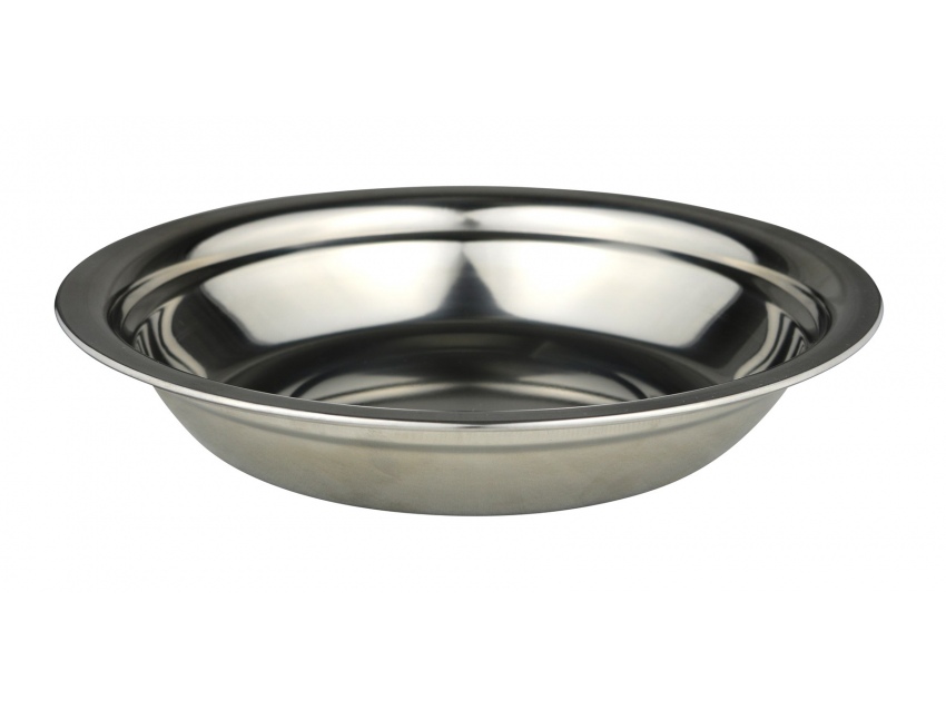 Basic Nature - Assiette en inox - Metallic | Tief