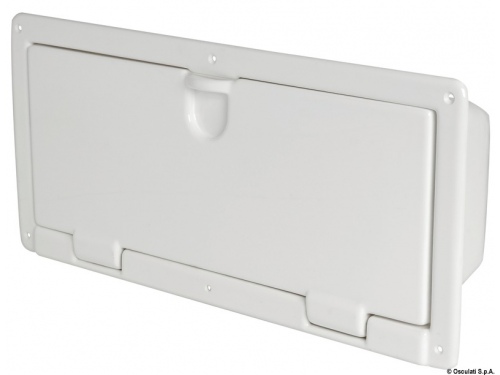 Niche fourre-tout ABS blanc poli 540 x 244 x 116 mm