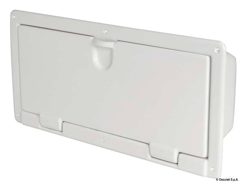 Niche fourre-tout ABS blanc poli 540 x 244 x 116 mm