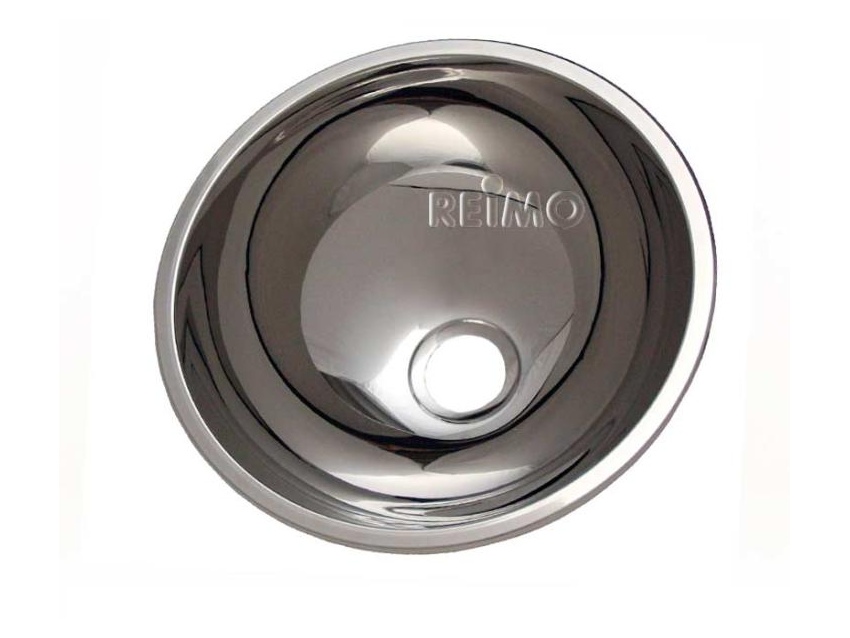 Évier rond en inox 30cm