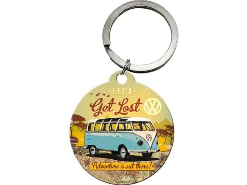 Porte clé rond Volkswagen Collection Get Lost