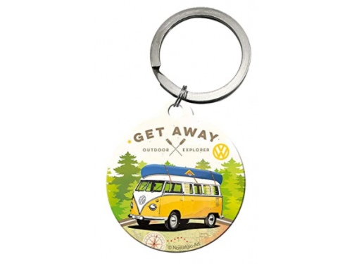 Porte clé rond Volkswagen Collection Get Away