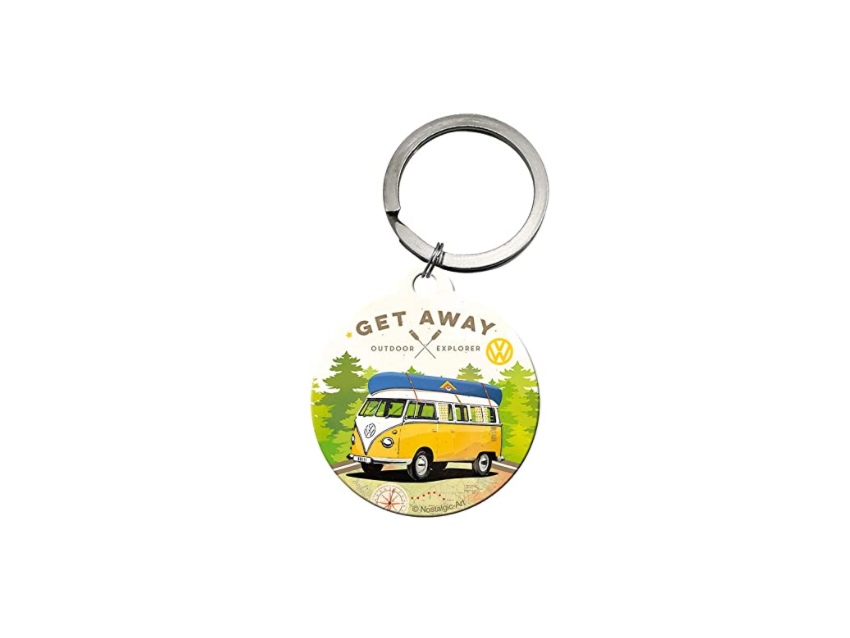 Porte clé rond Volkswagen Collection Get Away