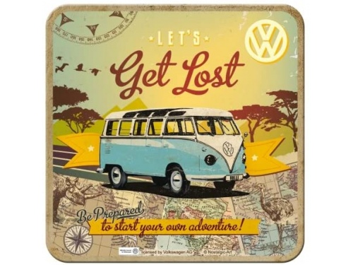 Dessous de verre Volkswagen Collection Get Lost - Lot de 5
